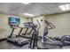 Get fit in this gym, which includes treadmills, ellipticals, and a television at 201 74Th Ave. N # 1128, Myrtle Beach, SC 29572
