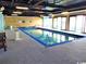 Take a dip in the community's indoor pool with large windows for natural light at 201 74Th Ave. N # 1128, Myrtle Beach, SC 29572