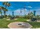 Outdoor seating area featuring tables and chairs, perfect for enjoying the beachfront view at 201 74Th Ave. N # 1128, Myrtle Beach, SC 29572