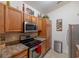 Kitchen with stainless steel appliances, ample cabinet space, and modern countertop at 221 Port Smith Dr. # 6, Myrtle Beach, SC 29588
