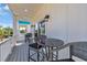 Inviting balcony with comfortable seating perfect for relaxing and enjoying outdoor views at 2309 Seaseeker Ln., Myrtle Beach, SC 29577