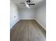 Bedroom features beautiful wood floors and modern ceiling fan at 2309 Seaseeker Ln., Myrtle Beach, SC 29577