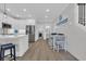 Open concept kitchen and eat-in dining with stainless appliances and coastal theme at 2309 Seaseeker Ln., Myrtle Beach, SC 29577