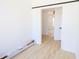 Bright room with an open doorway and sliding barn door at 232 Ole Maple St., Loris, SC 29569