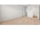 A spacious bedroom with an attached bathroom at 247 Christiana Ln. # D, Myrtle Beach, SC 29579