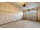 Spacious unfinished garage with ample space for parking and storage at 247 Christiana Ln. # D, Myrtle Beach, SC 29579