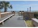 Pool deck includes outdoor showers and foot washing station for rinsing off after the beach at 2507 S Ocean Blvd., North Myrtle Beach, SC 29582