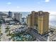 Aerial view showcasing the resort's location near the beach, golf, and other entertainment options at 2600 N Ocean Blvd. # 807, Myrtle Beach, SC 29577