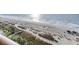 Stunning view of a wide sandy beach and rolling ocean waves at 2600 N Ocean Blvd. # 807, Myrtle Beach, SC 29577