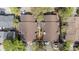 Overhead view of townhome community showing roof tops at 404 75Th Ave. N # E, Myrtle Beach, SC 29572