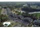 Beautiful aerial view of condo community near the golf course and large pond at 524 Pinehurst Ln. # 19D, Pawleys Island, SC 29585