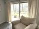 Picture window seat with a view of the lush backyard at 524 Pinehurst Ln. # 19D, Pawleys Island, SC 29585