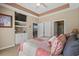 Main bedroom with access to ensuite bathroom and large closet at 5751 Oyster Catcher Dr. # 234, North Myrtle Beach, SC 29582