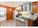 Bright kitchen featuring granite countertops, updated appliances, and ample cabinet space at 600 Hillside Dr. S, North Myrtle Beach, SC 29582