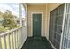 Cozy screened porch perfect for enjoying the outdoors at 6207 Sweetwater Blvd. # 6207, Murrells Inlet, SC 29576