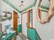 View of the Entryway decorated with coastal-themed accents, leading into the home at 625 N Waccamaw Dr. # 301, Murrells Inlet, SC 29576