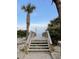Beach access walkway with railing and stairs at 6900 N Ocean Blvd. # 1505, Myrtle Beach, SC 29572