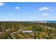Stunning aerial view showcasing the home's location near lush trees and the picturesque coastline at 708 48Th Ave. N, Myrtle Beach, SC 29577