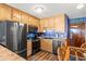 Well-equipped kitchen with modern appliances and ample cabinet space at 9540 Shore Dr. # 3-H, Myrtle Beach, SC 29572