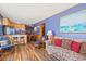 Cozy living area blending with the kitchen and dining space at 9540 Shore Dr. # 3-H, Myrtle Beach, SC 29572