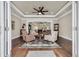 Sitting room featuring recessed lighting, hardwood floors and neutral paint at 152 Creek Harbour Circle, Murrells Inlet, SC 29576