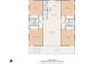 Detailed floor plan showcases layout of bedrooms, bathrooms, living spaces, and porch at 202 56Th Ave. N, North Myrtle Beach, SC 29582
