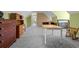 Spacious finished attic with carpeting, natural light, and bonus storage room at 270 Moulton Dr., Longs, SC 29568