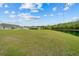 Expansive backyard with lush lawn and serene pond views beyond the property line at 270 Moulton Dr., Longs, SC 29568