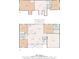 Detailed floor plan showcases the layout of this house with multiple bedrooms and living spaces at 270 Moulton Dr., Longs, SC 29568