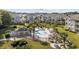 Aerial view of the community showcasing the pool, manicured grounds and upscale residential buildings at 4771 Wild Iris Dr. # 204, Myrtle Beach, SC 29577