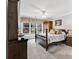 Comfortable bedroom featuring carpet, a large window, and furniture with lots of storage space at 4738 Southern Trail, Myrtle Beach, SC 29579