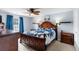Comfortable bedroom featuring a large bed, matching furniture, and natural light at 503 Alston St., Conway, SC 29527