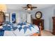 Bedroom with a large bed and furnishings at 503 Alston St., Conway, SC 29527