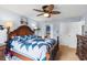 Bedroom with a large bed, furnishings, and bathroom access at 503 Alston St., Conway, SC 29527