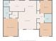 Floor plan of home at 503 Alston St., Conway, SC 29527