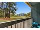 Balcony features a picnic area and an apartment view at 610 Putters Ln. # H-109, Little River, SC 29566