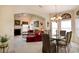 Inviting living room featuring a fireplace, archway and ample seating at 784 Botany Loop # 784, Murrells Inlet, SC 29576