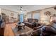 Inviting living room featuring comfortable seating and stylish decor at 499 Folly Estates Dr., Myrtle Beach, SC 29588