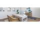 Stylish office featuring a decorative desk, chair, and unique wall art at 5159 Yellowstone Dr., Conway, SC 29526