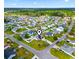 Residential aerial view highlighting the property's location and neighborhood at 601 Seth Ln., Longs, SC 29568