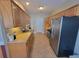 Kitchen offers stainless appliances and spacious oak cabinetry at 7473 Louisville Rd., Aynor, SC 29511