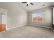 Bedroom featuring neutral paint, carpeted floors, and a window overlooking the outdoors at 826 Sand Binder Dr., Myrtle Beach, SC 29579