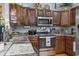 Functional kitchen with stainless steel appliances, offering efficiency and style in a practical cooking space at 105 Windsor Springs Rd., Conway, SC 29526