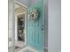 Stylish front door with a decorative wreath, inviting entrance to the home at 1130 Ganton Way, Myrtle Beach, SC 29588