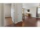 Open doorway shows the spacious living room at 1130 Ganton Way, Myrtle Beach, SC 29588