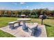 Outdoor picnic area featuring a stone table and grill at 117 Butkus Dr. # 5, Myrtle Beach, SC 29588