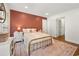 Cozy bedroom boasting hardwood floors, neutral tones, and plenty of natural light at 120 Wraggs Ferry Rd., Georgetown, SC 29440