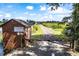 A quaint brick building and gate control access to the community's private boat launch and waterway at 120 Wraggs Ferry Rd., Georgetown, SC 29440