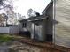 Exterior view of door and siding at 1208 Mackie Circle, Myrtle Beach, SC 29579