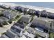Aerial view of homes near the beach and ocean highlighting the property's proximity to the coast at 1210 A S Ocean Blvd., Surfside Beach, SC 29575